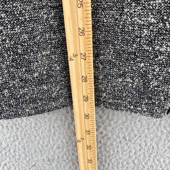 Talbots Blazer Womens 12 Gray Marled Wool Button Up Pockets Office Career Work - Picture 9 of 10